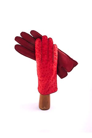 Guanti in pelle Capri Gloves | 78OSTRICHRED